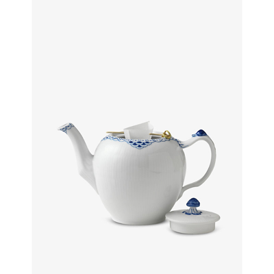 Shop Royal Copenhagen Princess Lace-painted Porcelain Teapot 1l