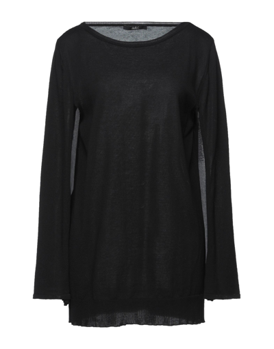Shop Carla G. Woman Sweater Black Size 8 Cotton