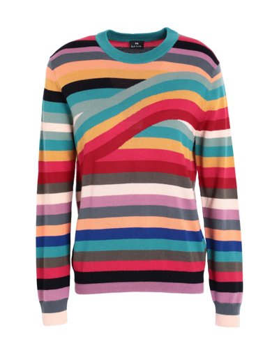Shop Ps By Paul Smith Ps Paul Smith Woman Sweater Red Size S Wool