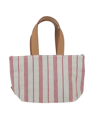 Shop Mia Bag Woman Handbag Red Size - Cotton, Polyurethane