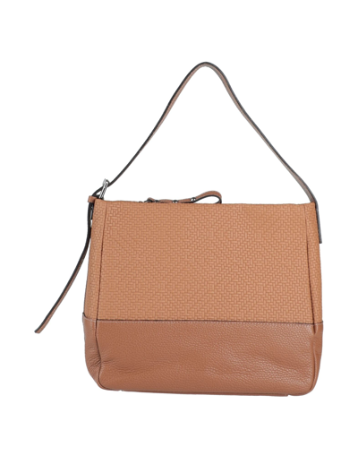 Shop Gianni Notaro C.j. Gianni Notaro Woman Handbag Tan Size - Soft Leather In Brown