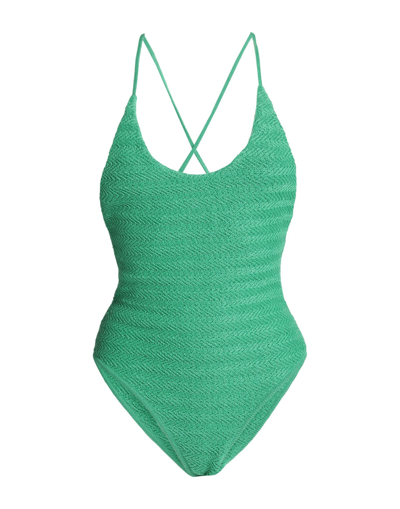 Shop Off-white &trade; One-piece Swimsuits In Green