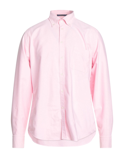 Shop B.d.baggies B. D.baggies Man Shirt Pink Size L Cotton