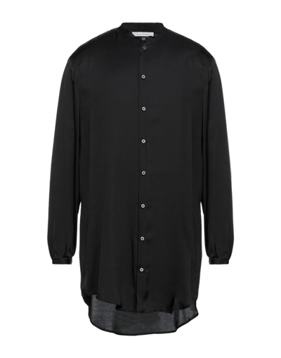 Shop Nostrasantissima Man Shirt Black Size 38 Viscose