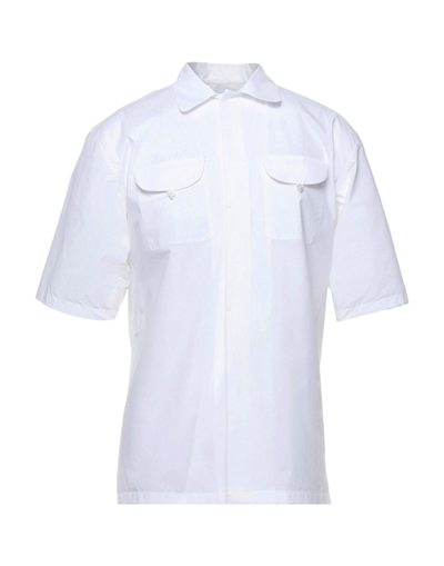 Shop Bagutta Man Shirt White Size 15 Cotton