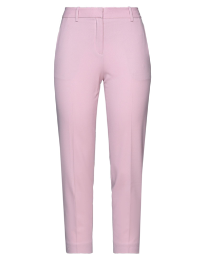 Shop Theory Woman Pants Pink Size 12 Wool, Elastane