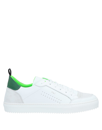 Shop Ylati Man Sneakers White Size 8 Soft Leather