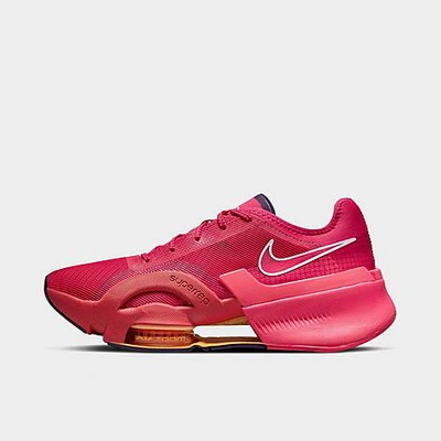 Shop Nike Women's Air Zoom Superrep 3 Training Shoes In Rush Pink/mystic Hibiscus/blackened Blue/iris Whisper