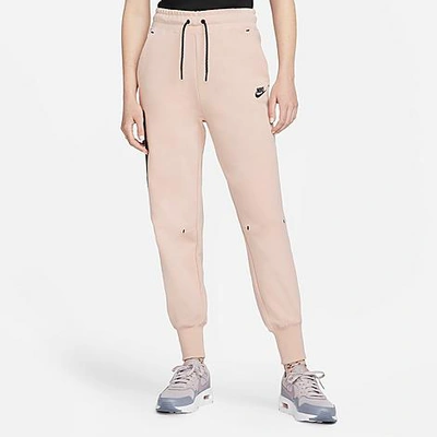 Nike Women's Sportswear Tech Fleece Pants In Pink | ModeSens
