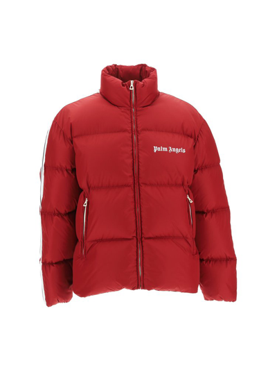 Shop Palm Angels Logo In Red