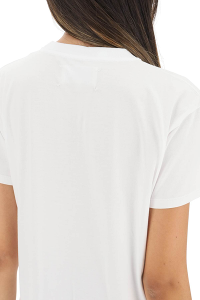 Shop Maison Margiela Cotton Basic T-shirt In White