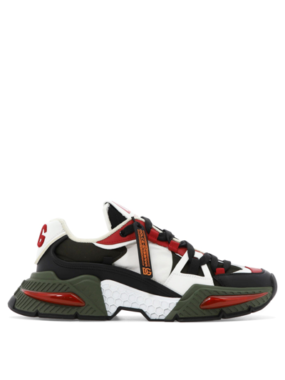 Shop Dolce & Gabbana "chunky" Sneakers In Green