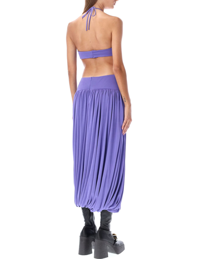 Shop Stella Mccartney Bra Dress In Violet