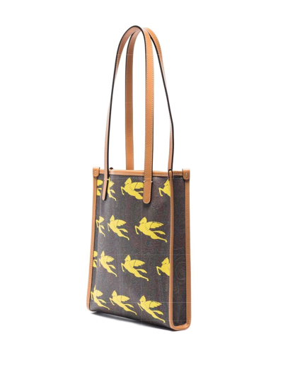 Louis Vuitton Yellow Globe Trotter Shopper Bag.  Luxury