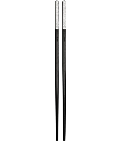Christofle Jardin D'eden Chopsticks In Silver