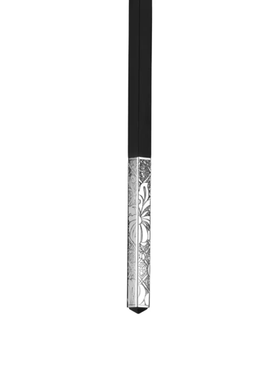 Christofle Jardin D'eden Chopsticks In Silver