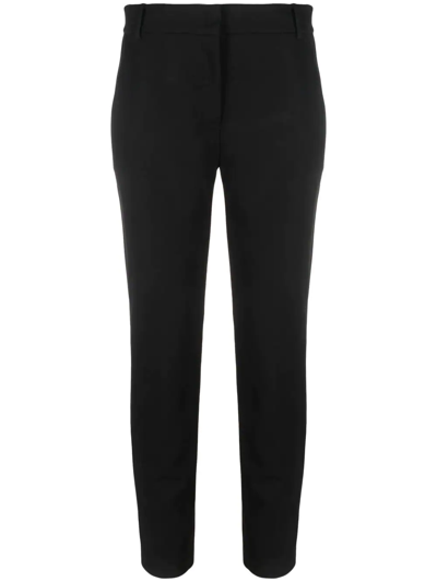 Shop Pinko Straight-leg Tailored Trousers In Black