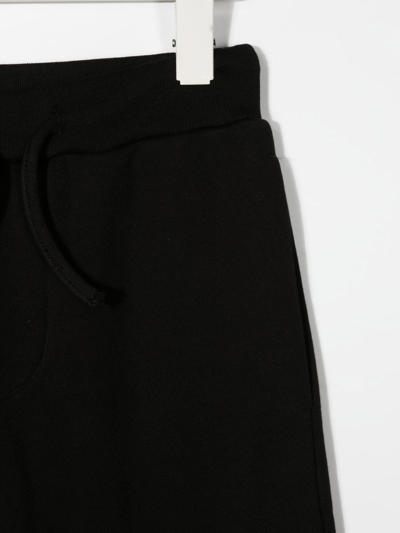 Shop Dsquared2 Logo-print Detail Track Pants In Black