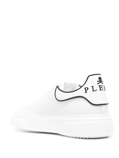 Philipp Plein Runner Big Bang Low-top Sneakers In White
