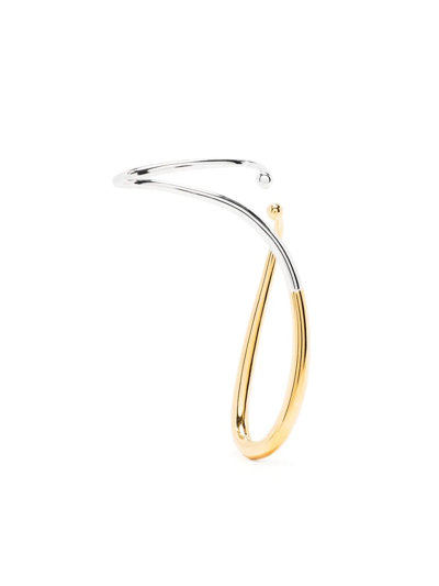 Shop Charlotte Chesnais Petit Mirage Ear Cuff In Silver