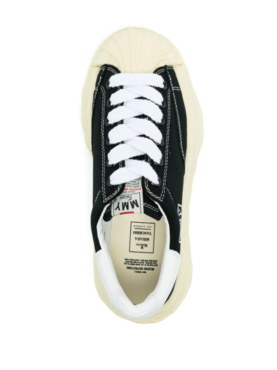 Miharayasuhiro Maison Mihara Yasuhiro Blakey Original Sole Canvas Low-top Sneakers Shoes In Black