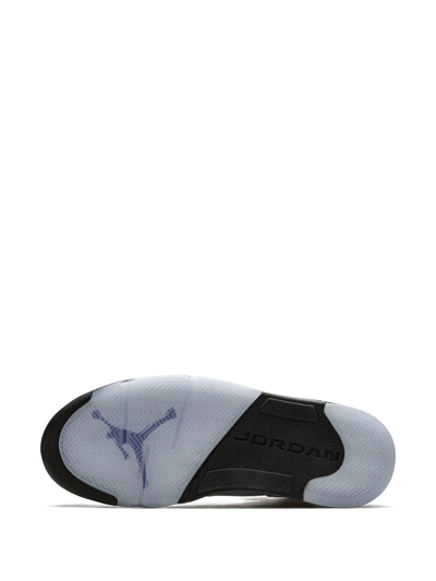 Shop Jordan Air  5 Retro Sneakers In White