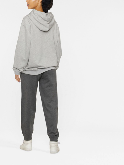 Shop Isabel Marant Étoile Kira Tapered-leg Drawstring Track Pants In Grey