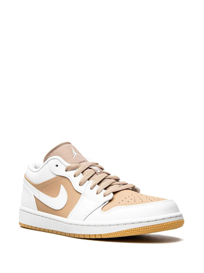 Shop Jordan 1 Low "hemp/white" Sneakers