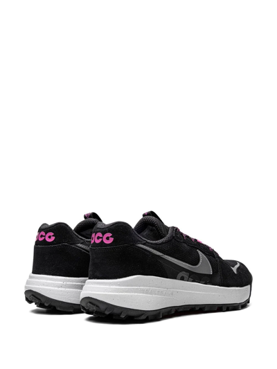 Shop Nike Acg Lowcate Low-top Sneakers In Black