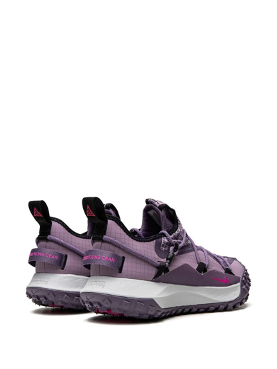 Shop Nike Acg Mountain Fly Low Se Sneakers In Purple