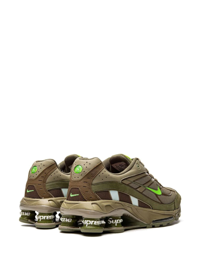 Nike X Supreme Shox Ride 2 Sp Sneakers In Neutrals