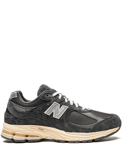 New Balance 2002r Mesh And Nubuck Trainers In Grey