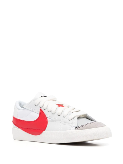Shop Nike Blazer '77 Jumbo Sneakers In White