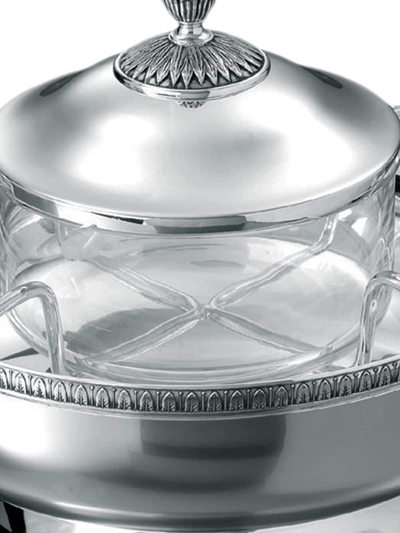 Shop Christofle Malmaison Caviar Set In Silver