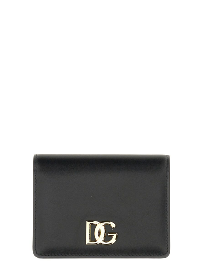 Shop Dolce E Gabbana Women's  Black Other Materials Wallet