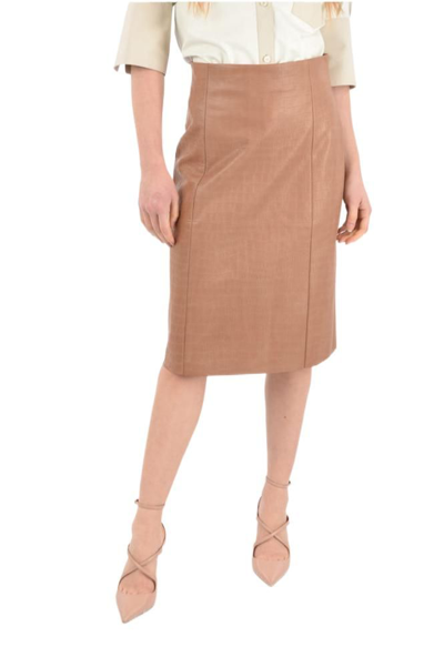 Shop Drome Women's  Brown Other Materials Skirt
