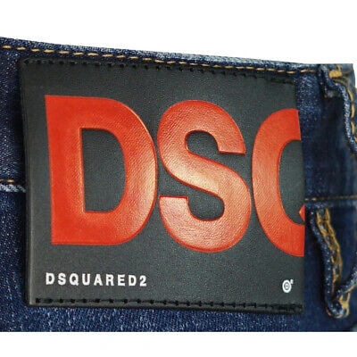 Pre-owned Dsquared2 Herren R_hrenjeans Tidy Biker Jean Dsquared D2 Jeans