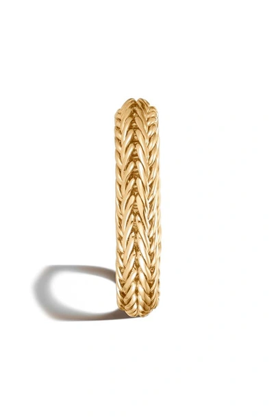 Shop John Hardy Kami Classic Chain Ring In Gold