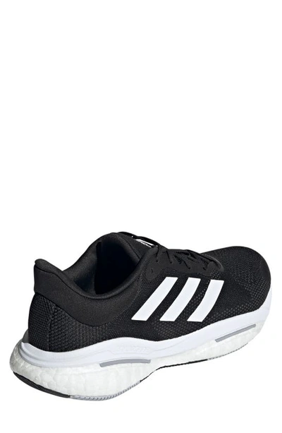 Shop Adidas Originals Solar Glide 5 Running Shoe In Black/ White/ Grey