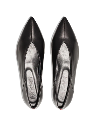 Shop Aeyde Rosa Pointed Pumps In Black