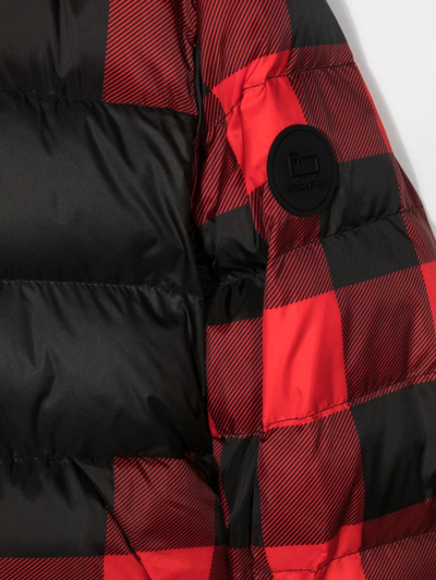 Woolrich Printed Sierra Jacket In Black