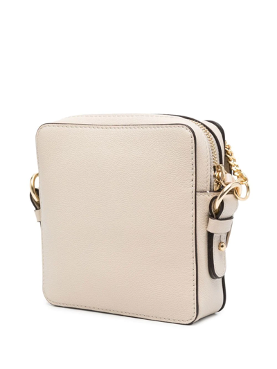 Shop See By Chloé Joan Leather Camera Bag In Neutrals