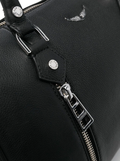 Zadig & Voltaire Medium Sunny Shoulder Bag In Black
