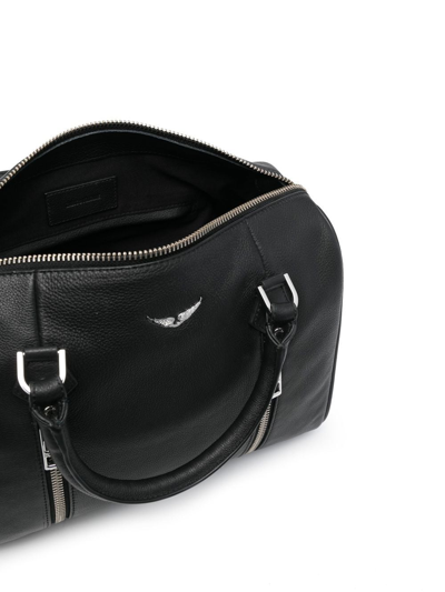 Zadig & Voltaire Medium Sunny Shoulder Bag In Black