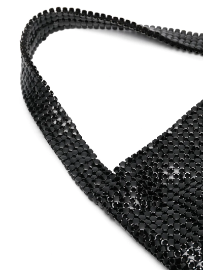 Shop Rabanne Pixel Chainmail Tote Bag In Black