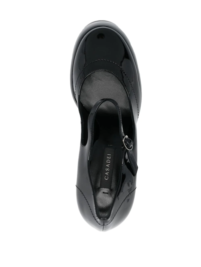 Casadei Chunky 165mm Pumps In Black