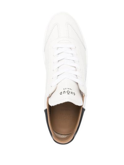 Shop Ghoud Lob 01 Low-top Sneakers In White