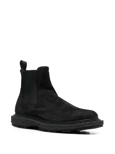 Shop Officine Creative Slip-on Ankle Boots In Black