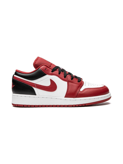 Shop Jordan Air  1 Low "reverse Black Toe" Sneakers In White