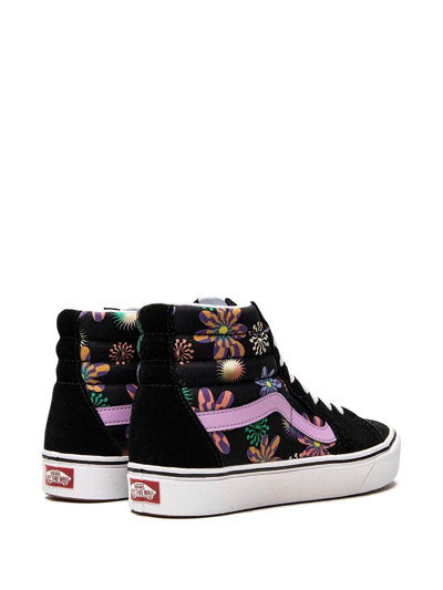 Vans Comfycush Sk8-hi Sneakers In Black